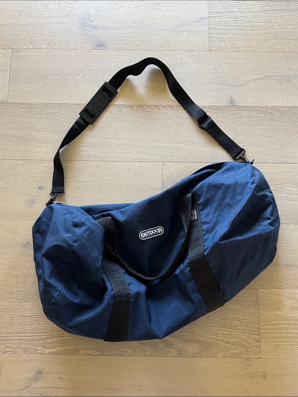 Vintage Outdoor Products Duffel Bag Blue Black